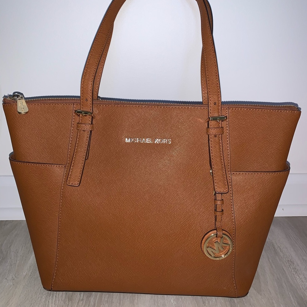 Tan Michael Kors purse